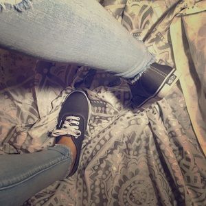 Grey vans